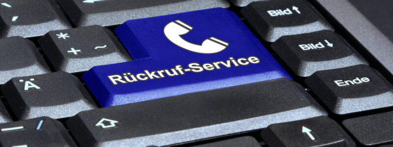 Rückruf-Service